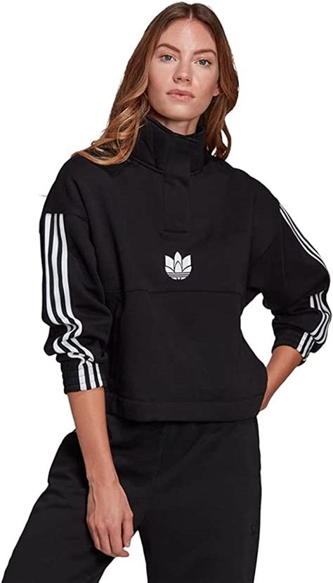 adidas pullover damen schwarz herzogenaurach|Schwarze Adidas Pullover online .